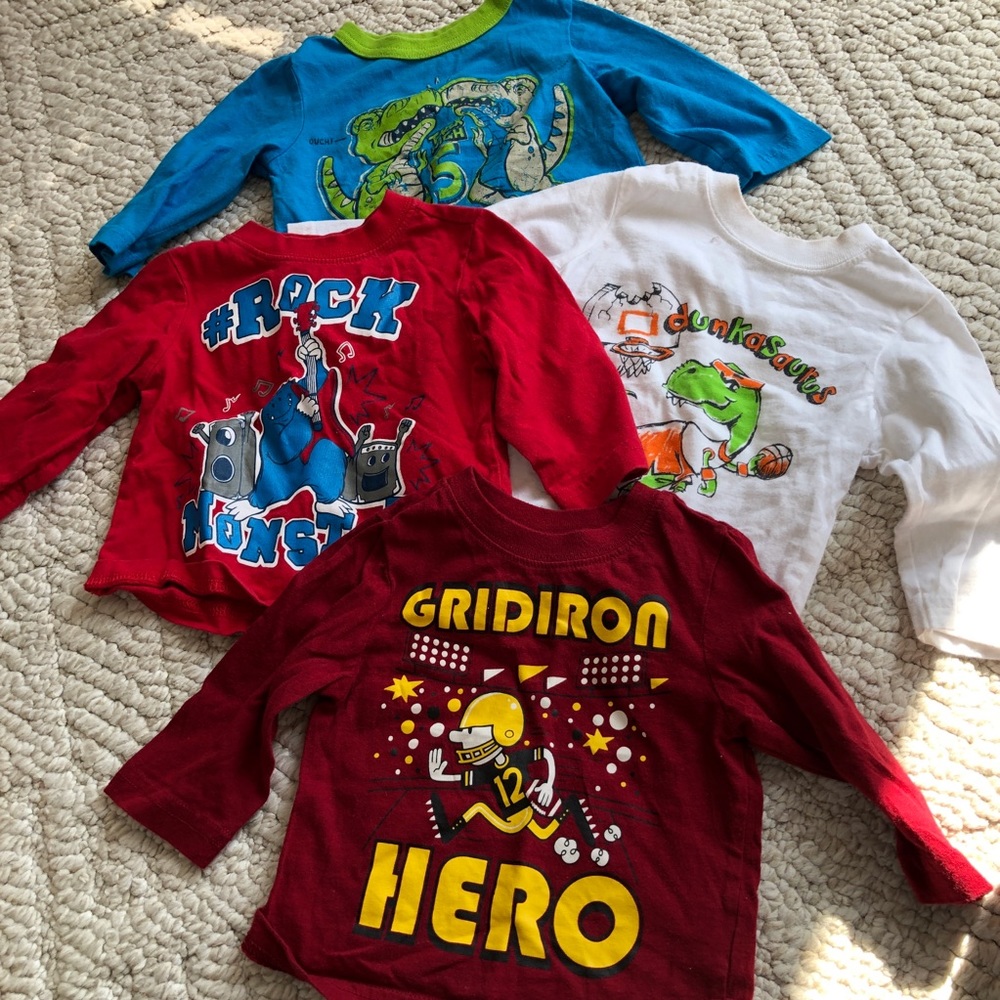 Long sleeved graphic tees